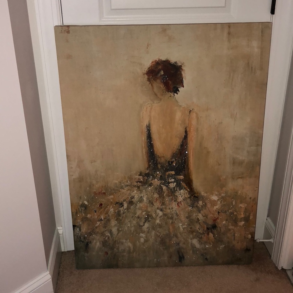 Ballerina Painting Canvas 40x30